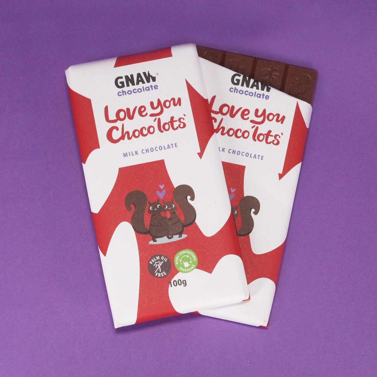 Love You Choco'lots' Milk Chocolate Bar
