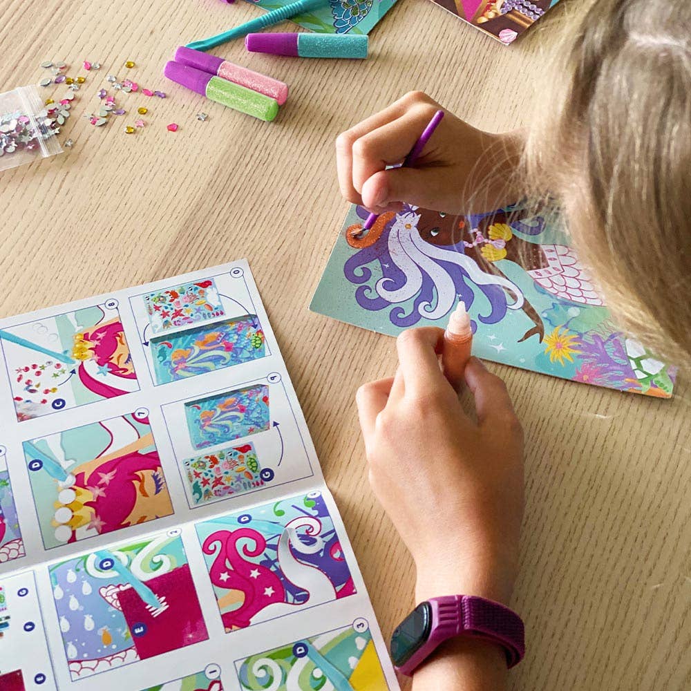 Mermaids Sand and Foil Art Set