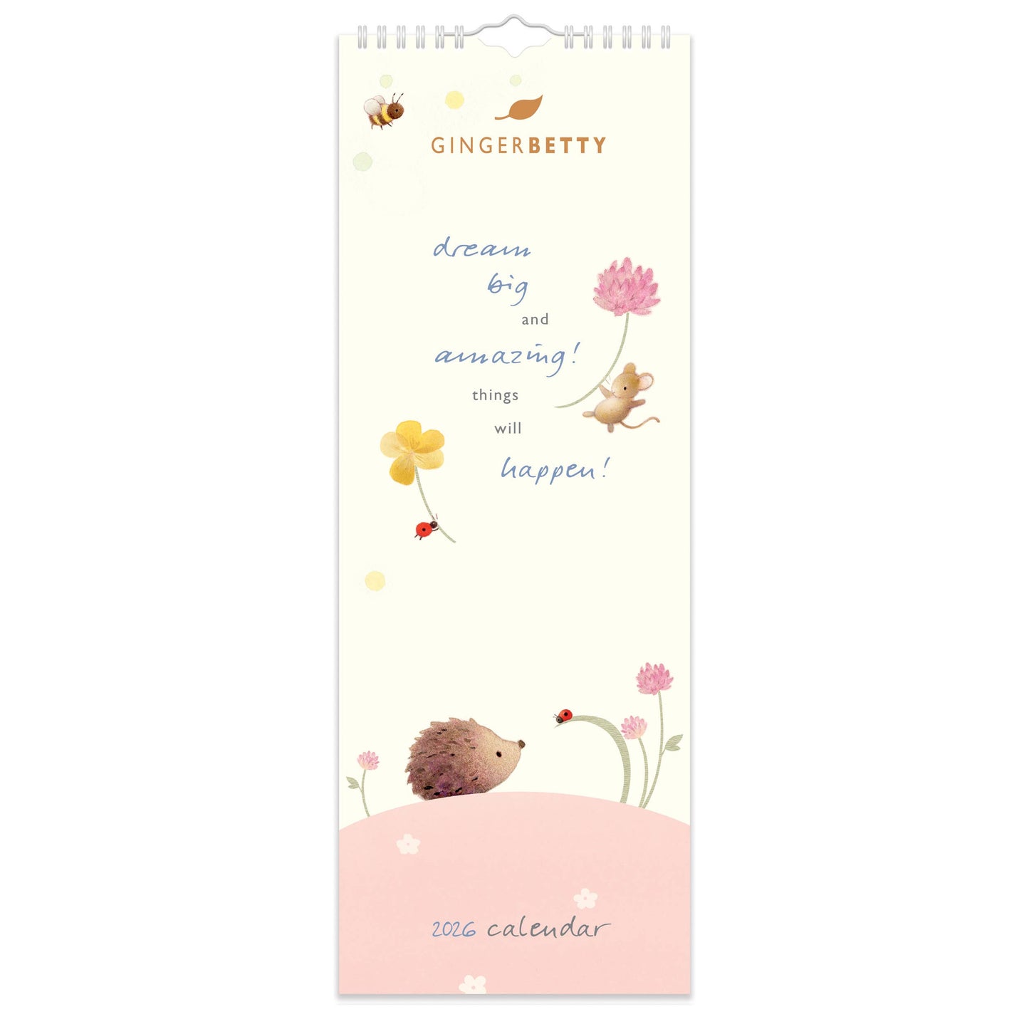Ginger Betty Slim 2026 Calendar