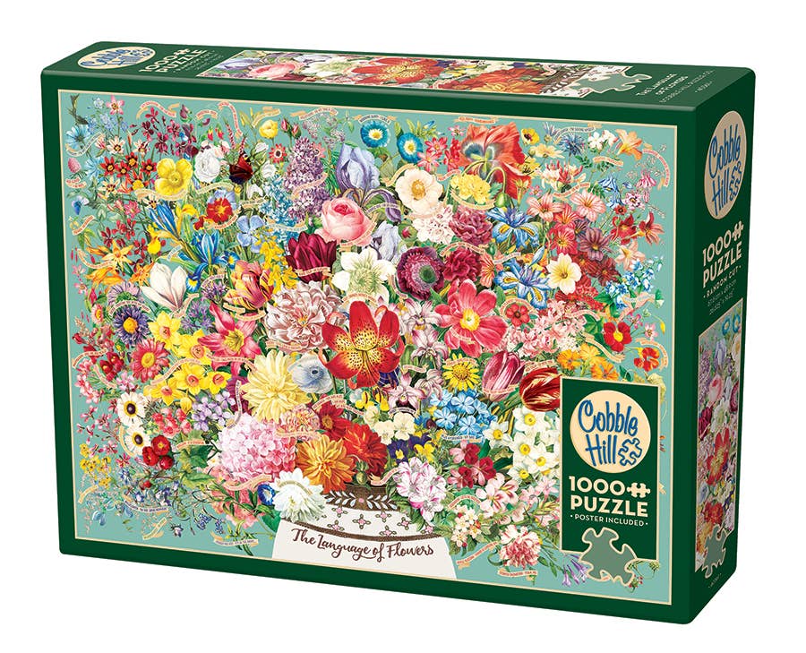 Language of Flowers 1000 Piece Puzzle + Poster