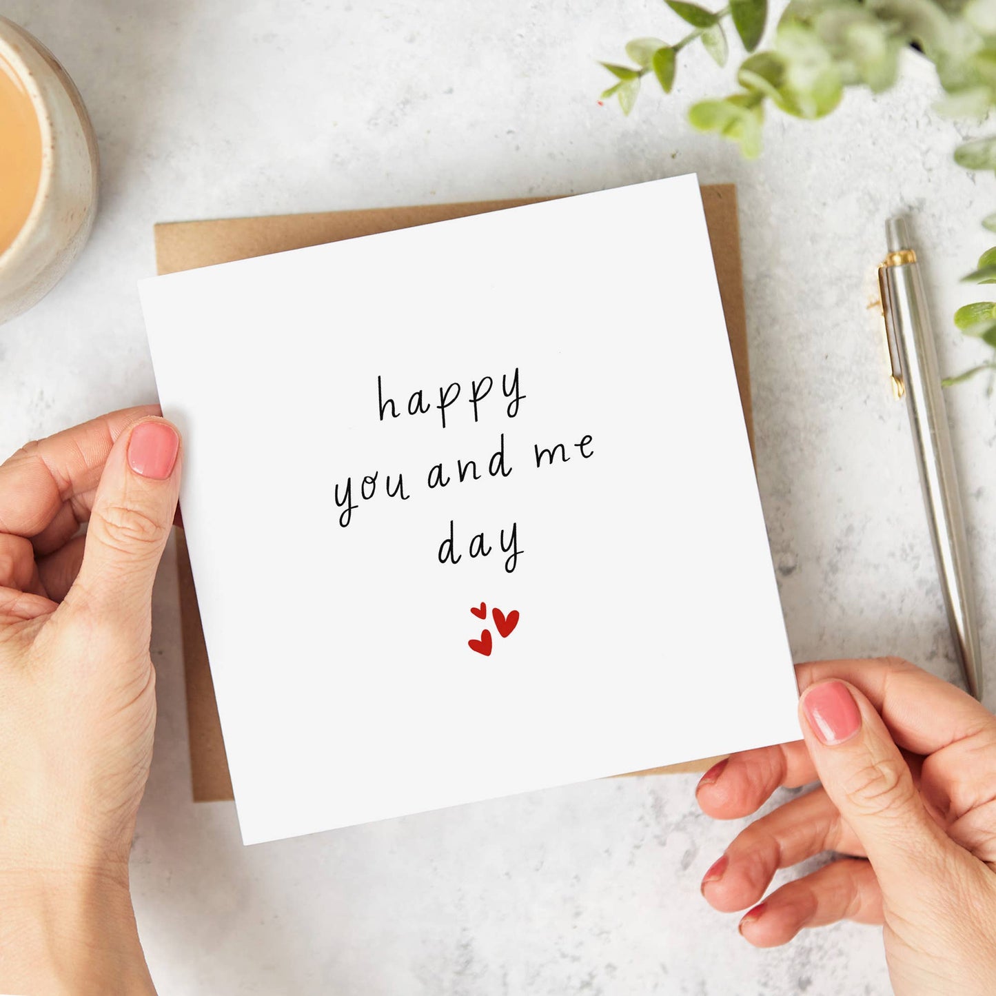 Anniversary Card - Happy You and Me Day