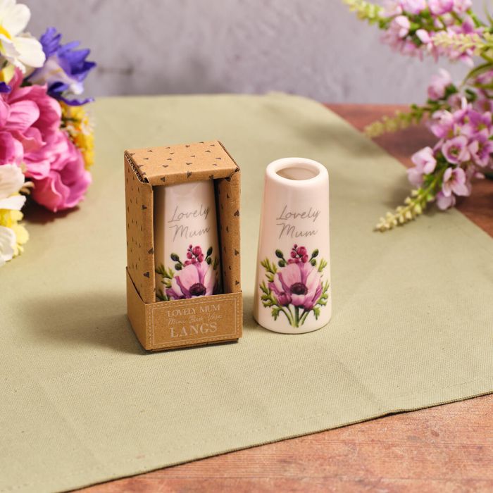 SALE-Floral Mini Vase - Mum