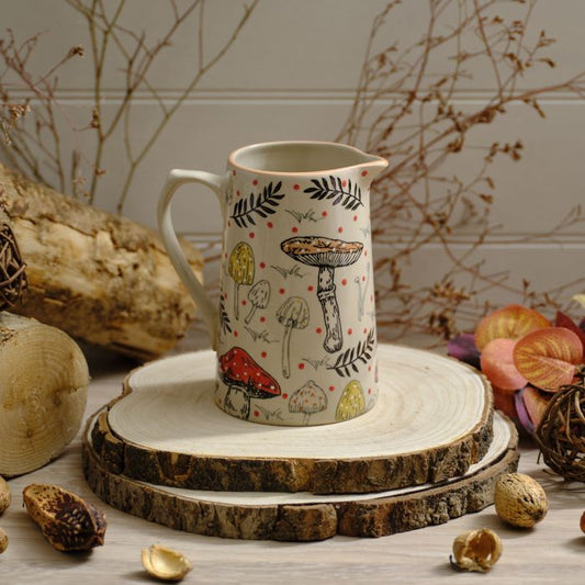 Toadstool Tales Ceramic Handpainted Mug