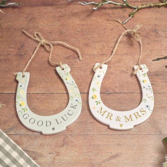 Wedding Ceramic Horse Shoe