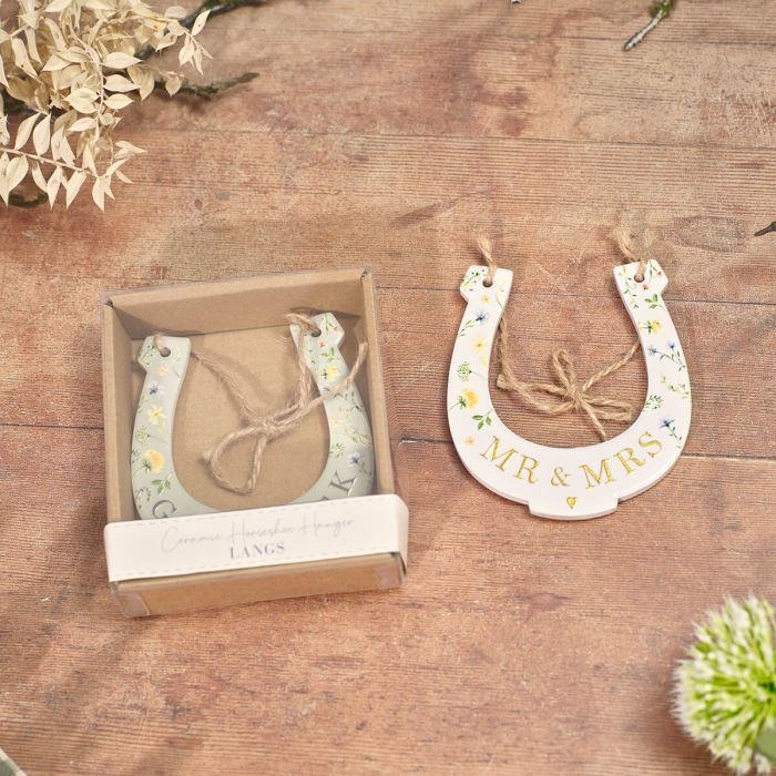 Wedding Ceramic Horse Shoe