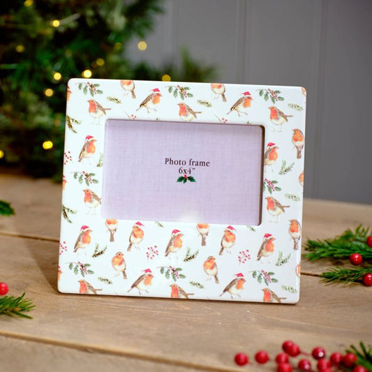 Langs - Festive Robin Photo Frame