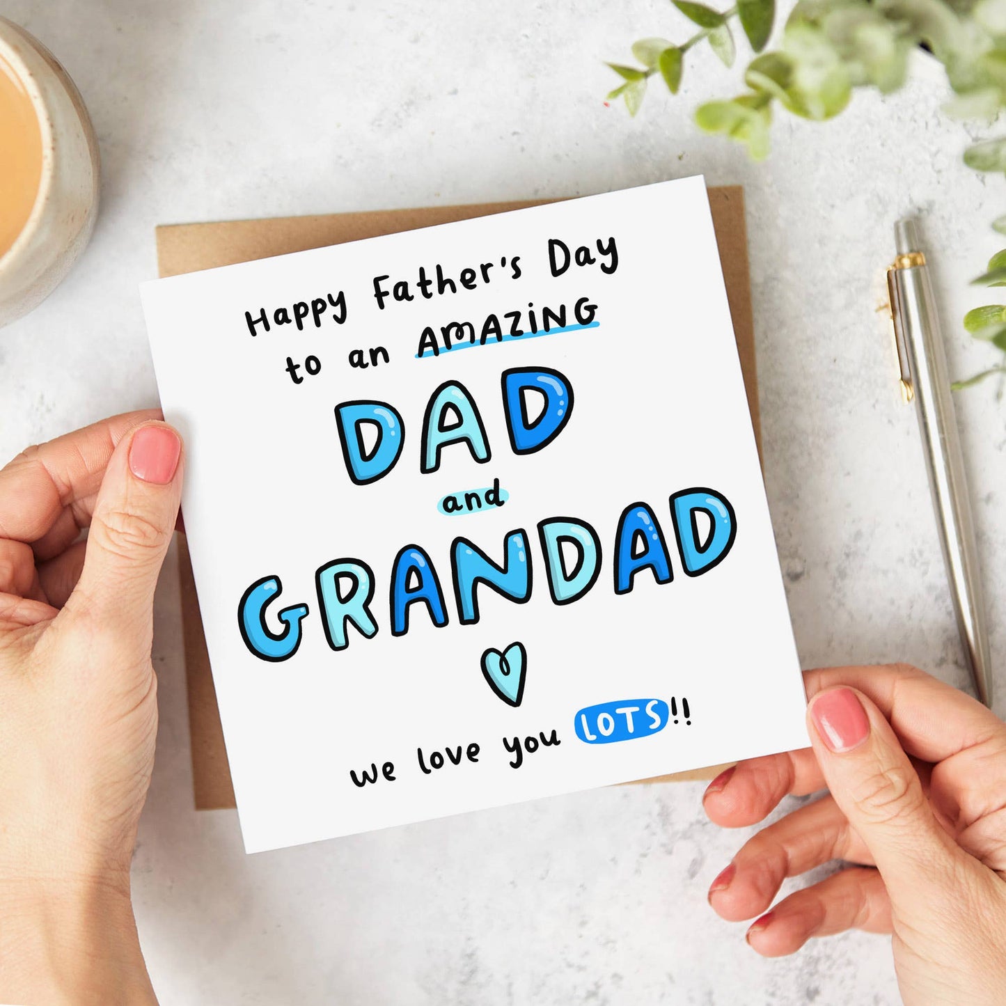 Father's Day Card for Dad and Grandad