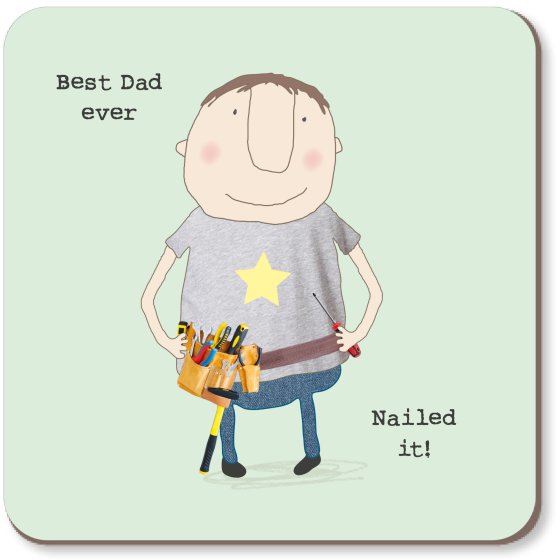 Rosie Made A thing - Nailed it Coaster