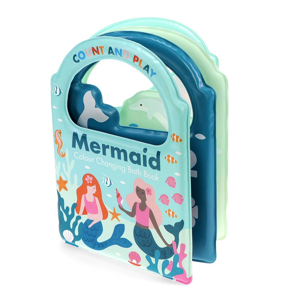 Colour changing bath book - Mermaids