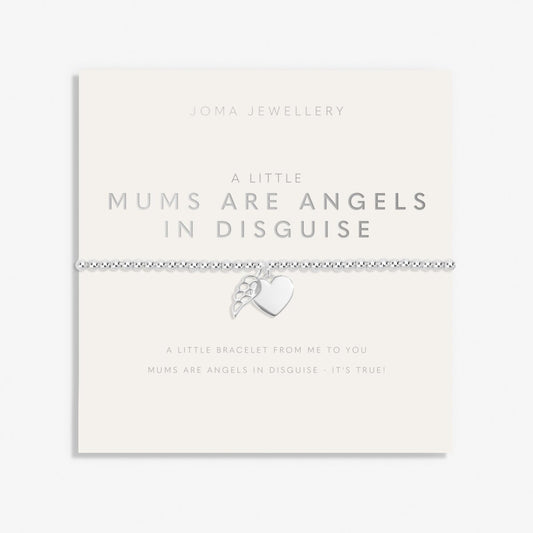 Joma Jewellery -  A Little 'Mums Are Angels In Disguise' Bracelet