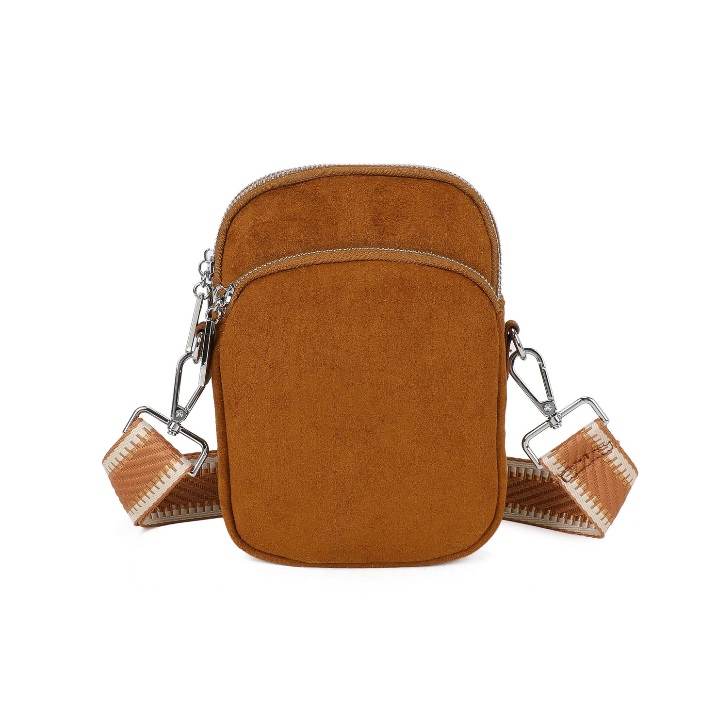 JM1718 Everyday Crossbody Bag with Wide Strap: Blue