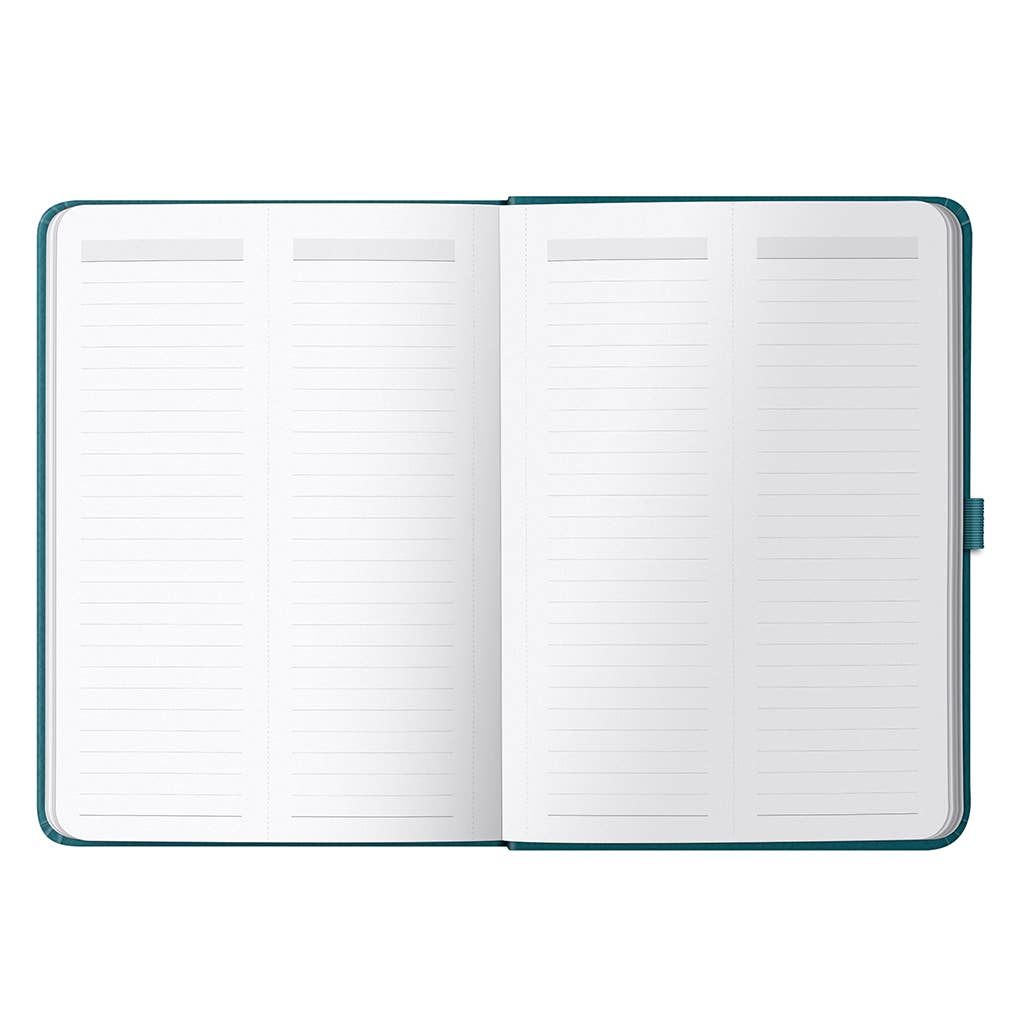Family Diary 2027 Teal Faux - Busy B
