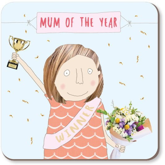 Rosie Made a Thing - Mum of Purses Coaster