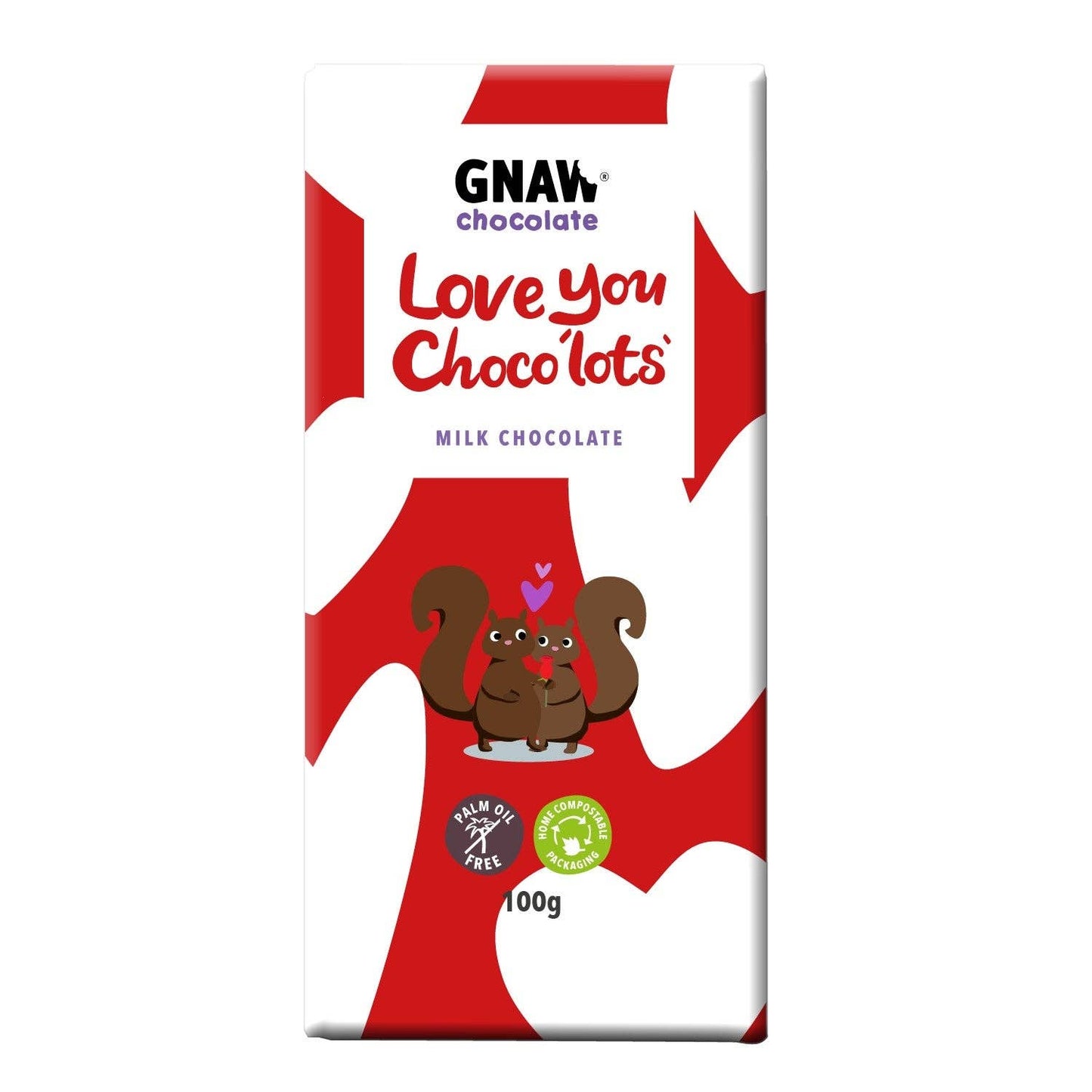 Love You Choco'lots' Milk Chocolate Bar