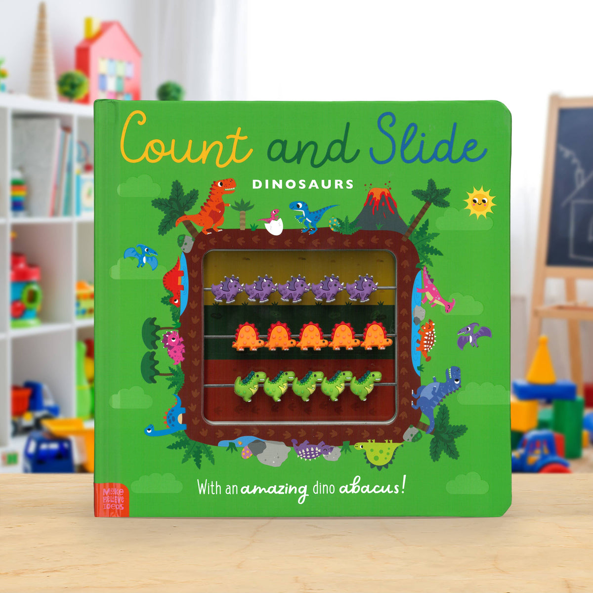 Count and Slide Dinosaurs