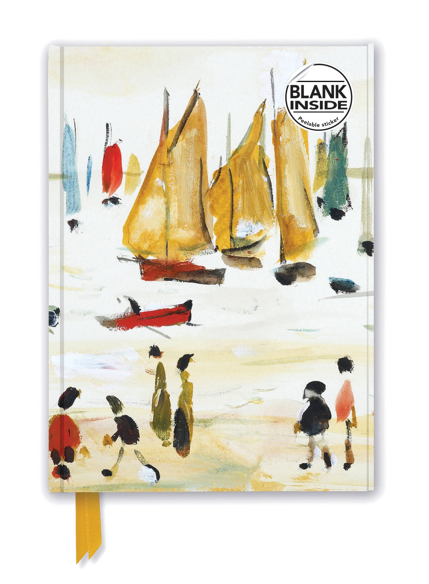L.S. Lowry: Yachts (Foiled Blank Journal): Flame Tree Blank Notebooks
