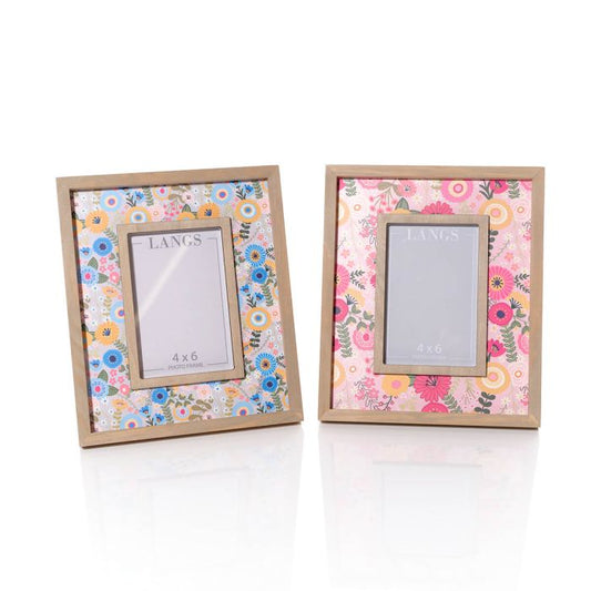 Floral Wooden Frame