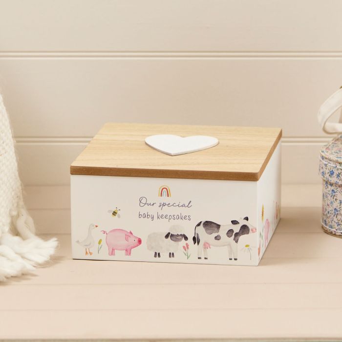 Mini Farm Keepsake Box