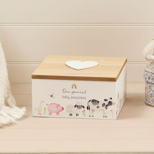 Mini Farm Keepsake Box