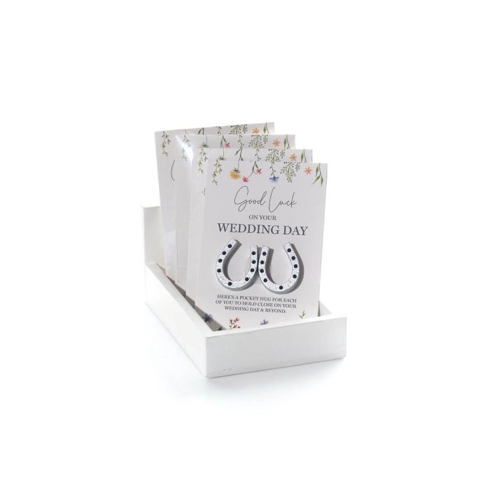 Wedding Horse Shoe On Card