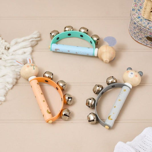 Wooden Animal rattle