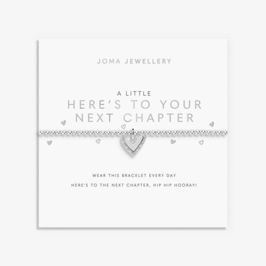 A Little 'Here's To Your Next Chapter' Bracelet  - 9012