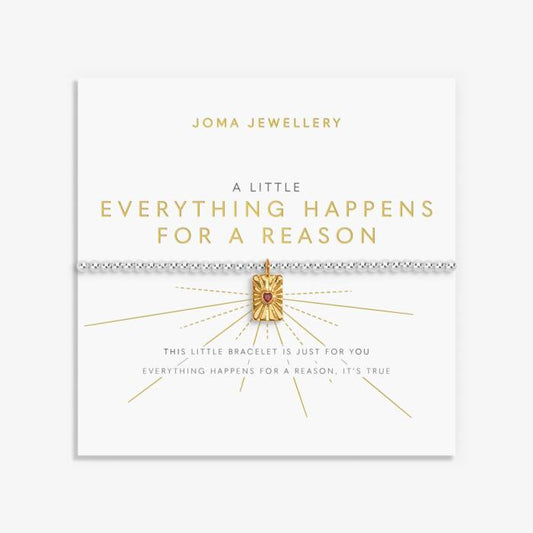 A Little 'Everything Happens For A Reason' Bracelet - 9022