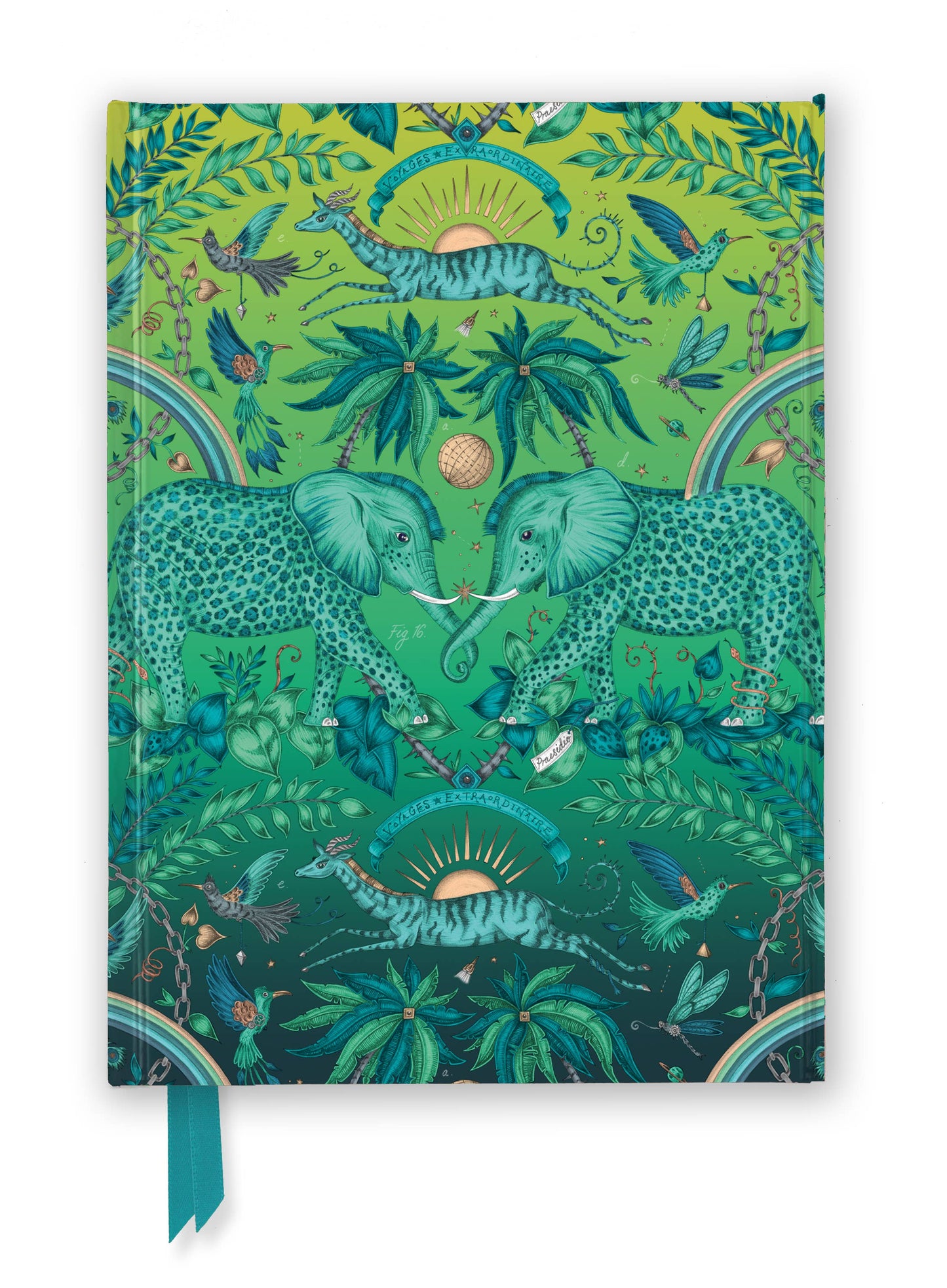 Emma J Shipley: Zambezi (Foiled Journal): Flame Tree Notebooks