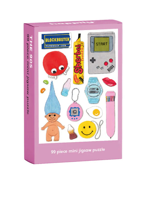 Sale - In the 90's - 99 Piece Mini Jigsaw Puzzle