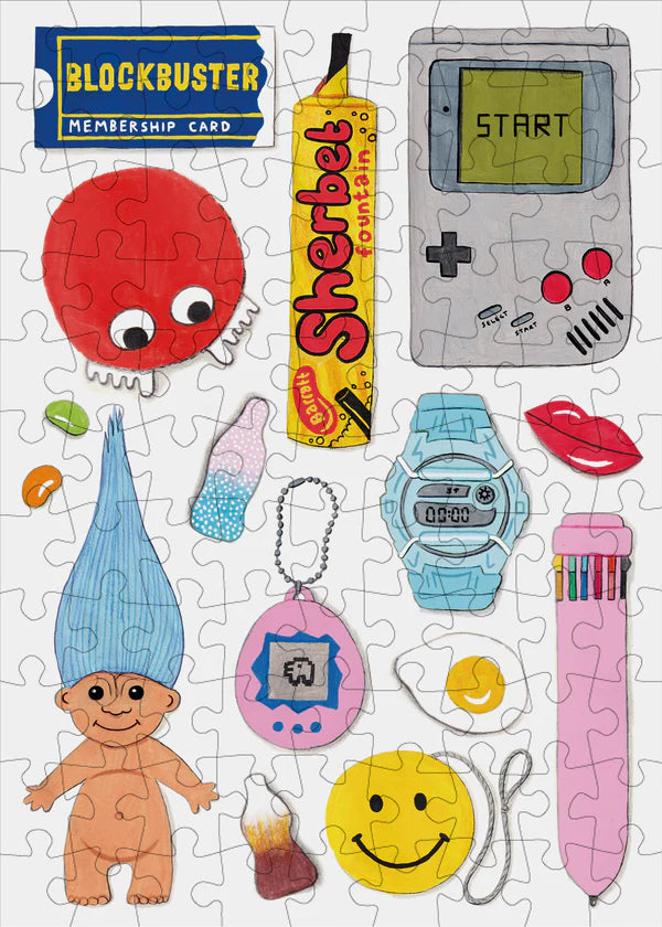 Sale - In the 90's - 99 Piece Mini Jigsaw Puzzle