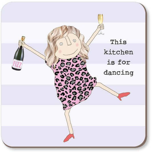 Rose made a thing coaster - Kitchen Dancing