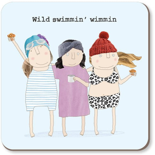 Rosie Made a Thing - Swimmin Wimmin Coaster