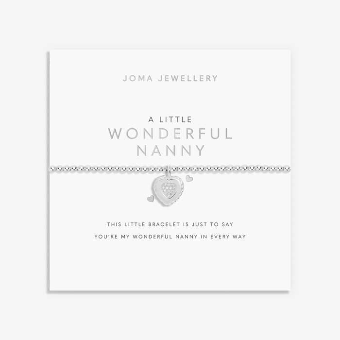 A Little 'Wonderful Nanny' Bracelet - 9219