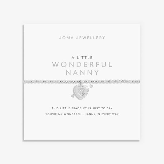 A Little 'Wonderful Nanny' Bracelet - 9219