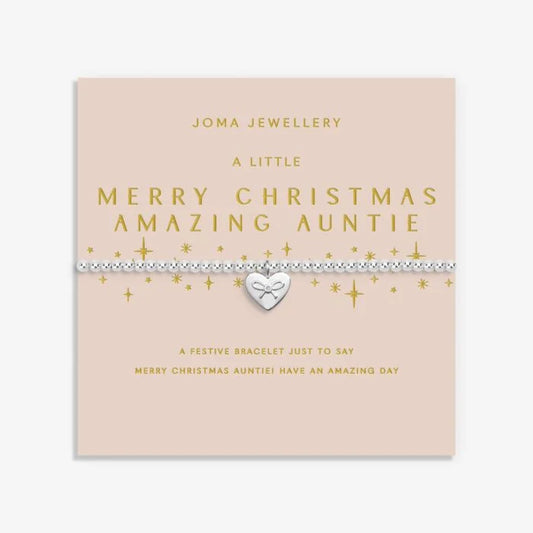 Joma Jewellery - Merry Christmas Amazing Auntie