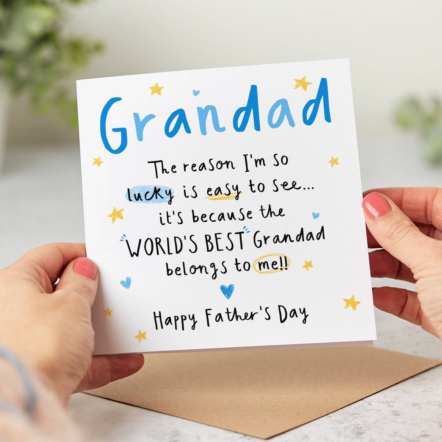 World's Best Grandad Father's Day Card