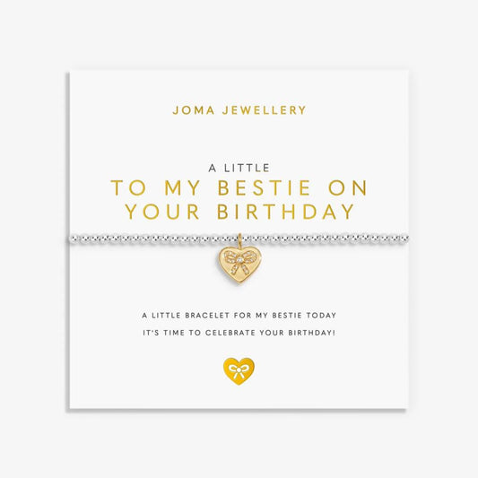 A Little 'To My Bestie On Your Birthday' Bracelet