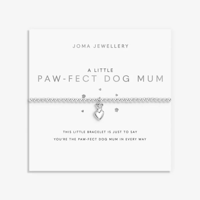 A Little 'Paw-Fect Dog Mum' Bracelet