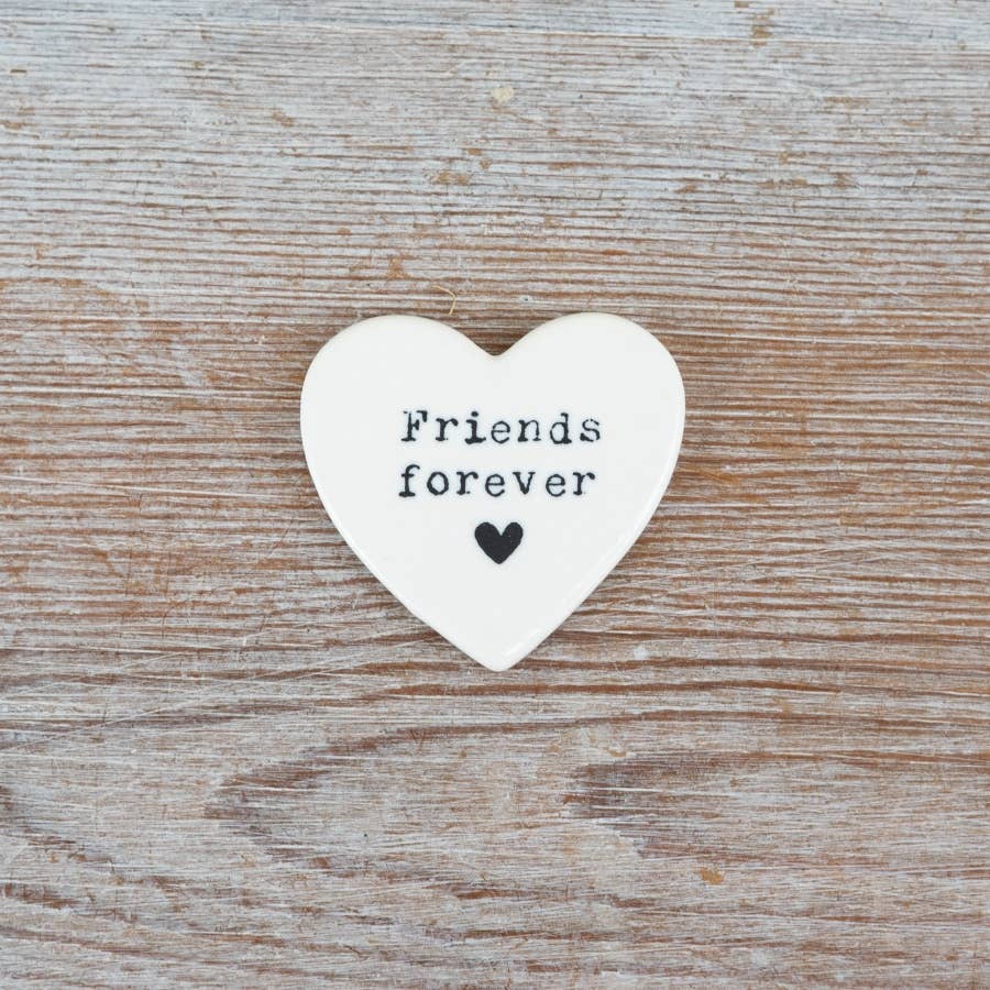 Friends Forever Heart Token, 4.5cm