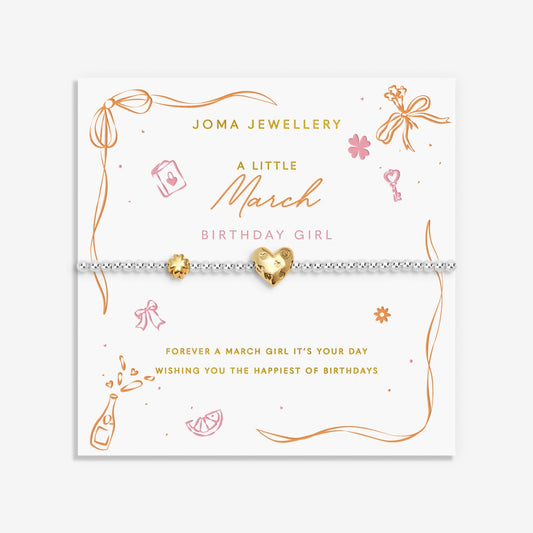 A Little 'March Birthday' Bracelet