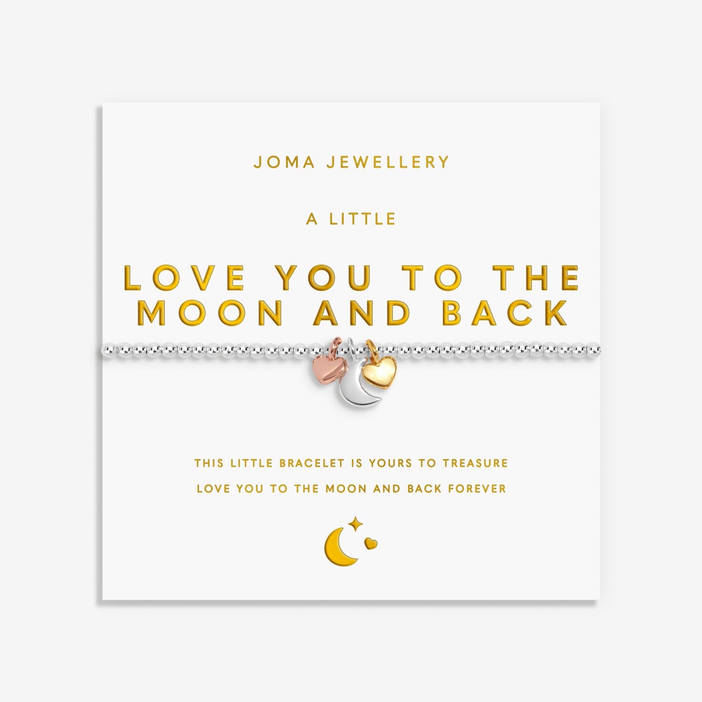 A Little 'Love You To The Moon And Back' Bracelet