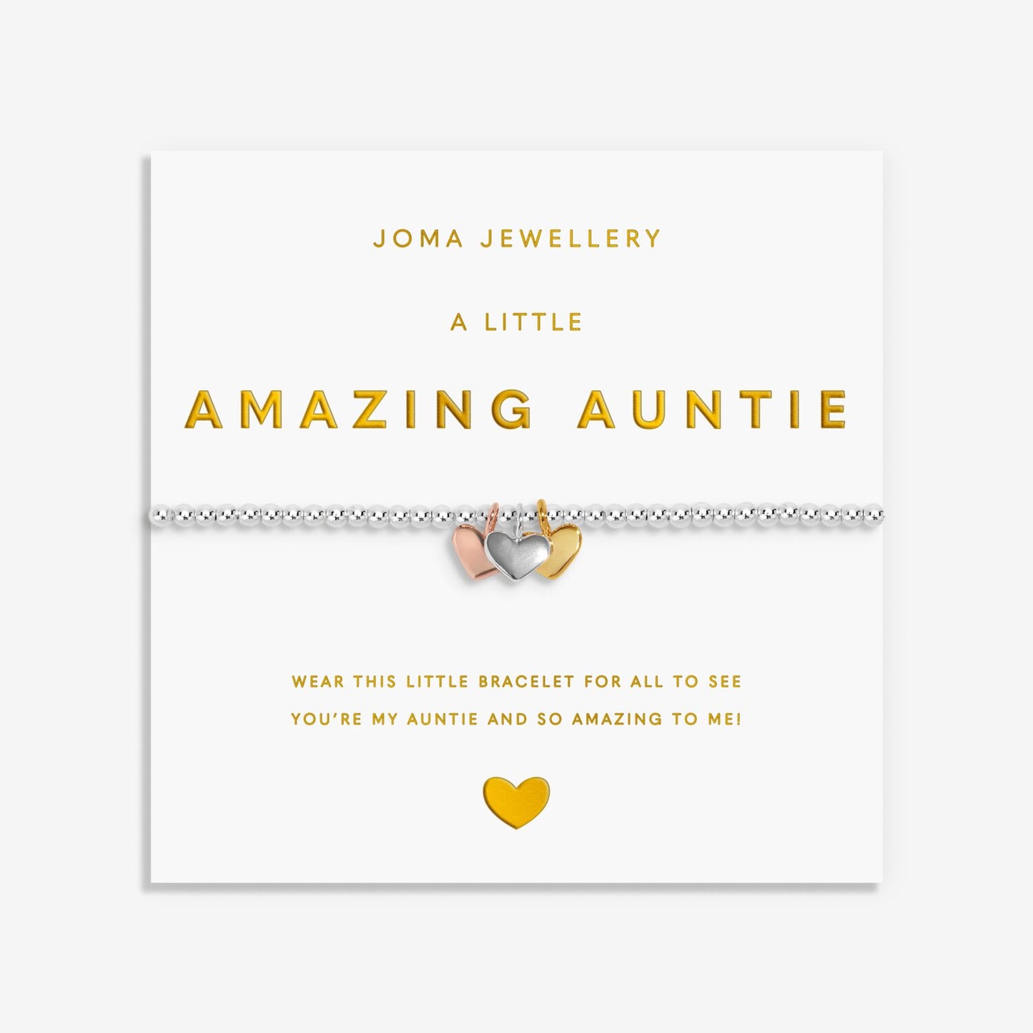 A Little 'Amazing Auntie' Bracelet