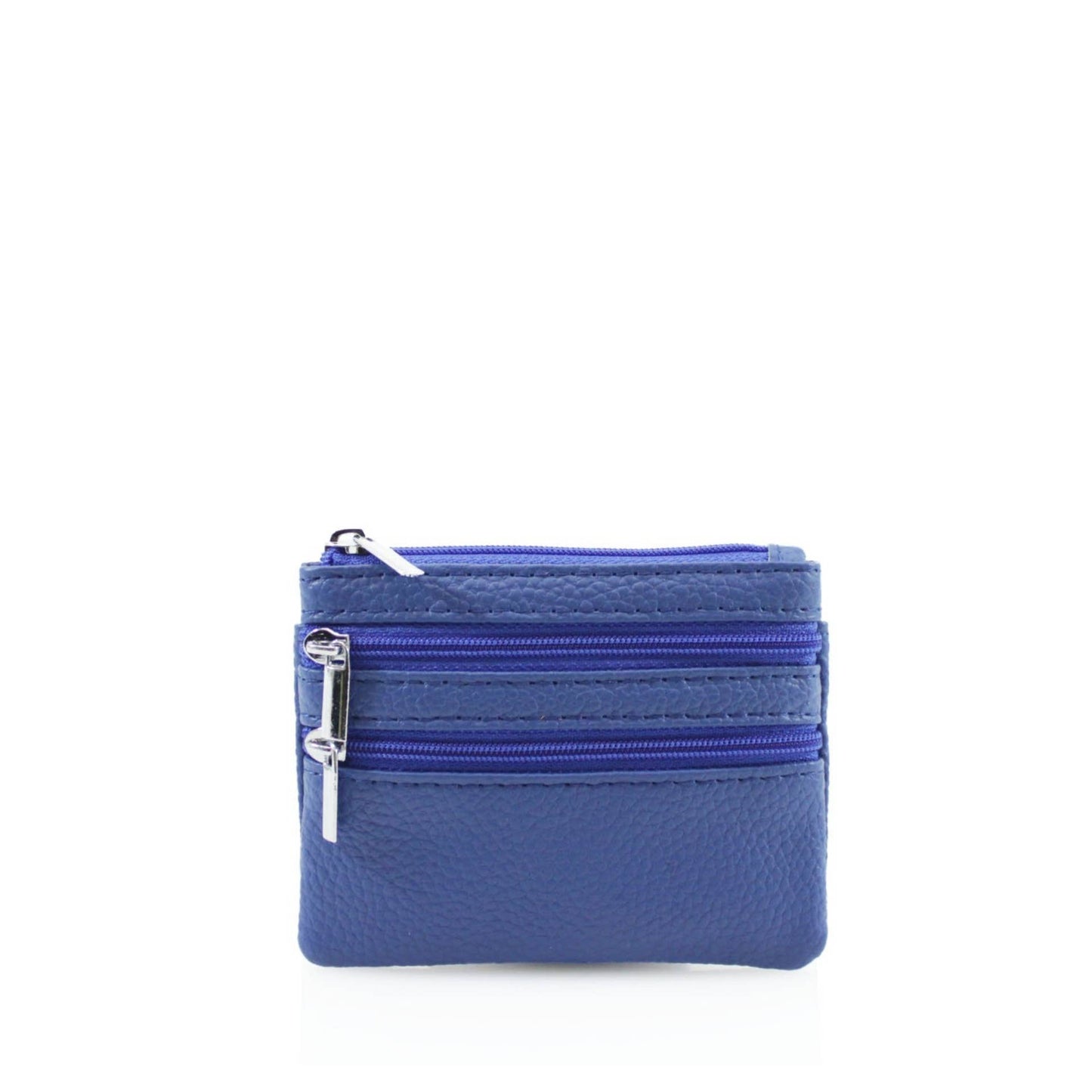 001 Zipper Coin Purse: Blue