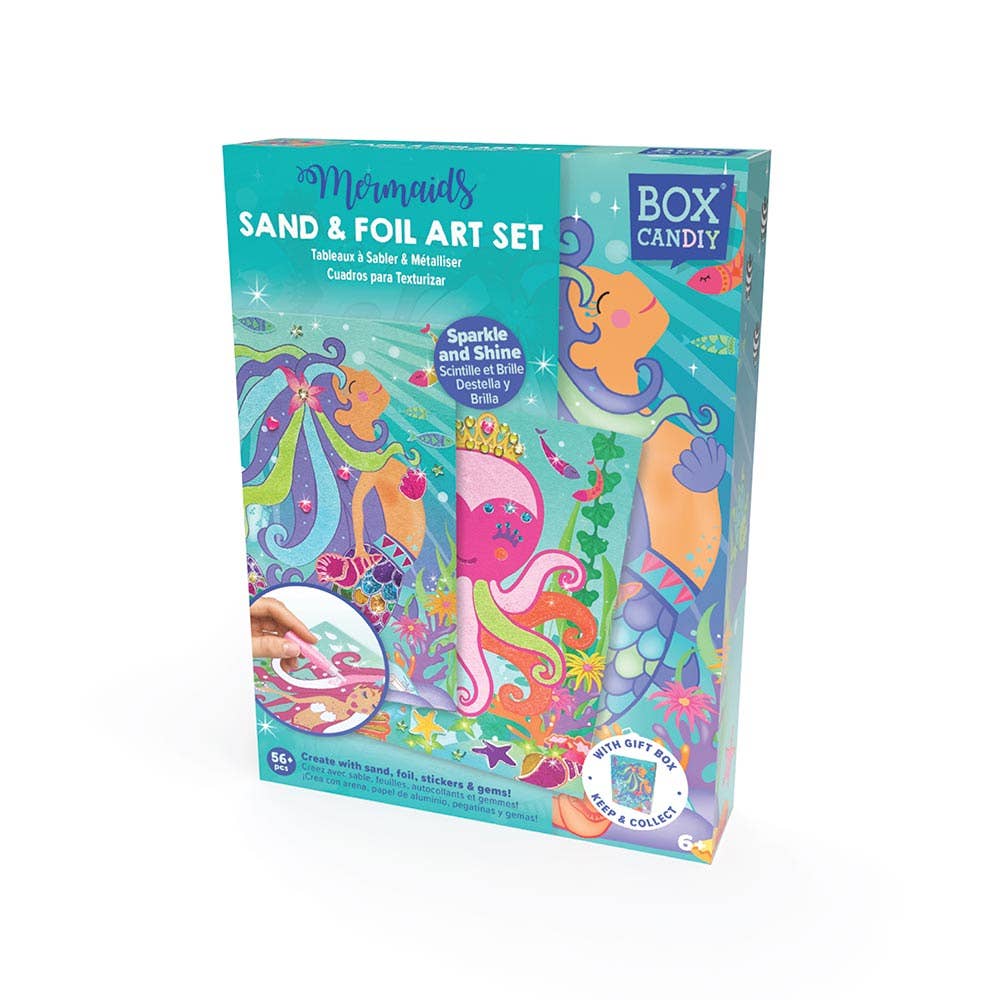 Mermaids Sand and Foil Art Set