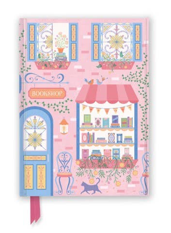 Jenny Zemanek: The Bookshop (Foiled Journal): Flame Tree Notebooks