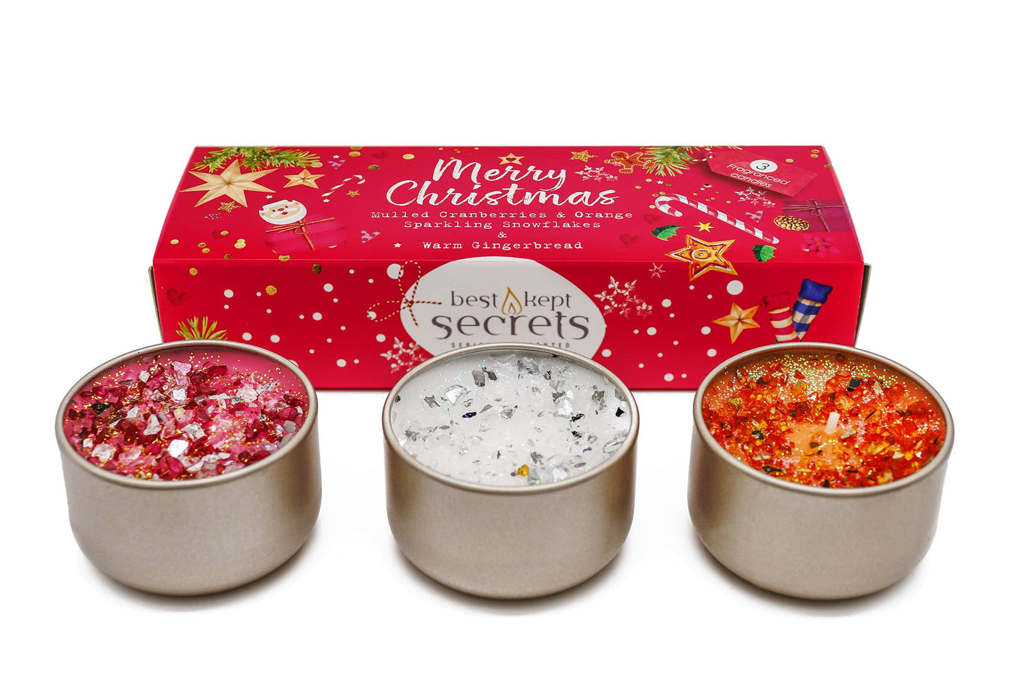 The Red One - Three Lites - Merry Christmas