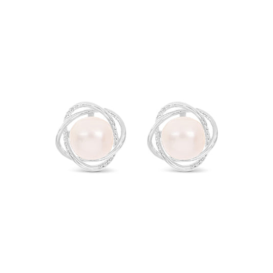 HYPOALLERGENIC SILVER PLATED EARRING A35