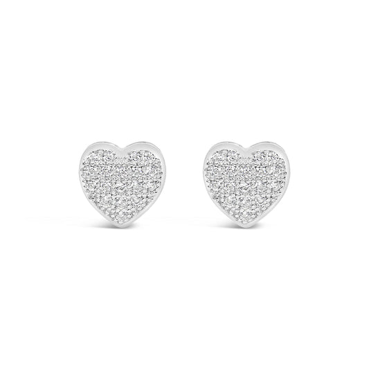 HYPOALLERGENIC SILVER PLATED EARRINGS A62