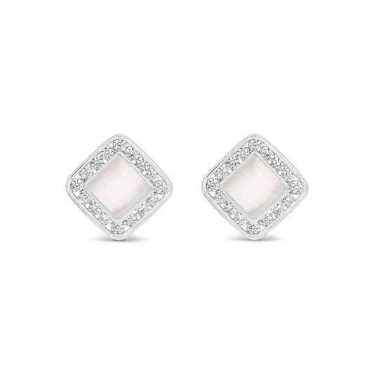 HYPOALLERGENIC SILVER PLATED EARRINGS A63