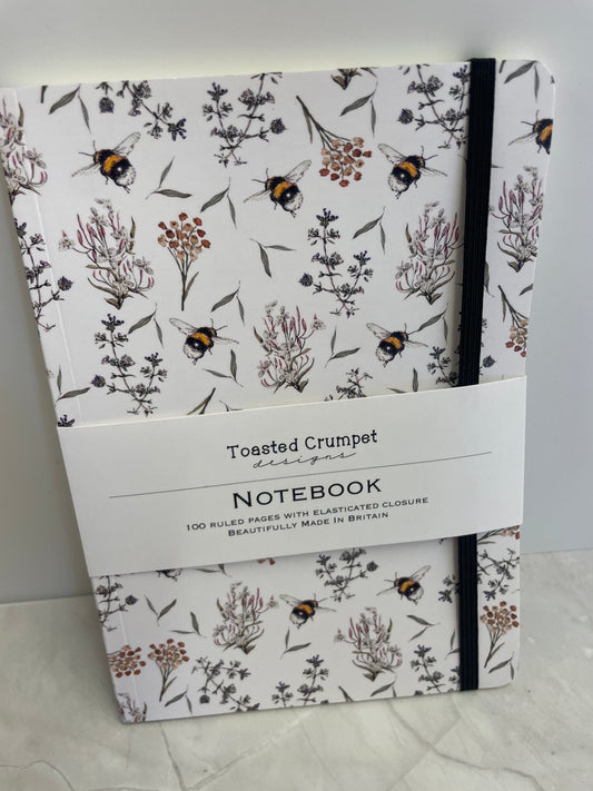 Sale - Toasted Crumpet - Bee Notebook